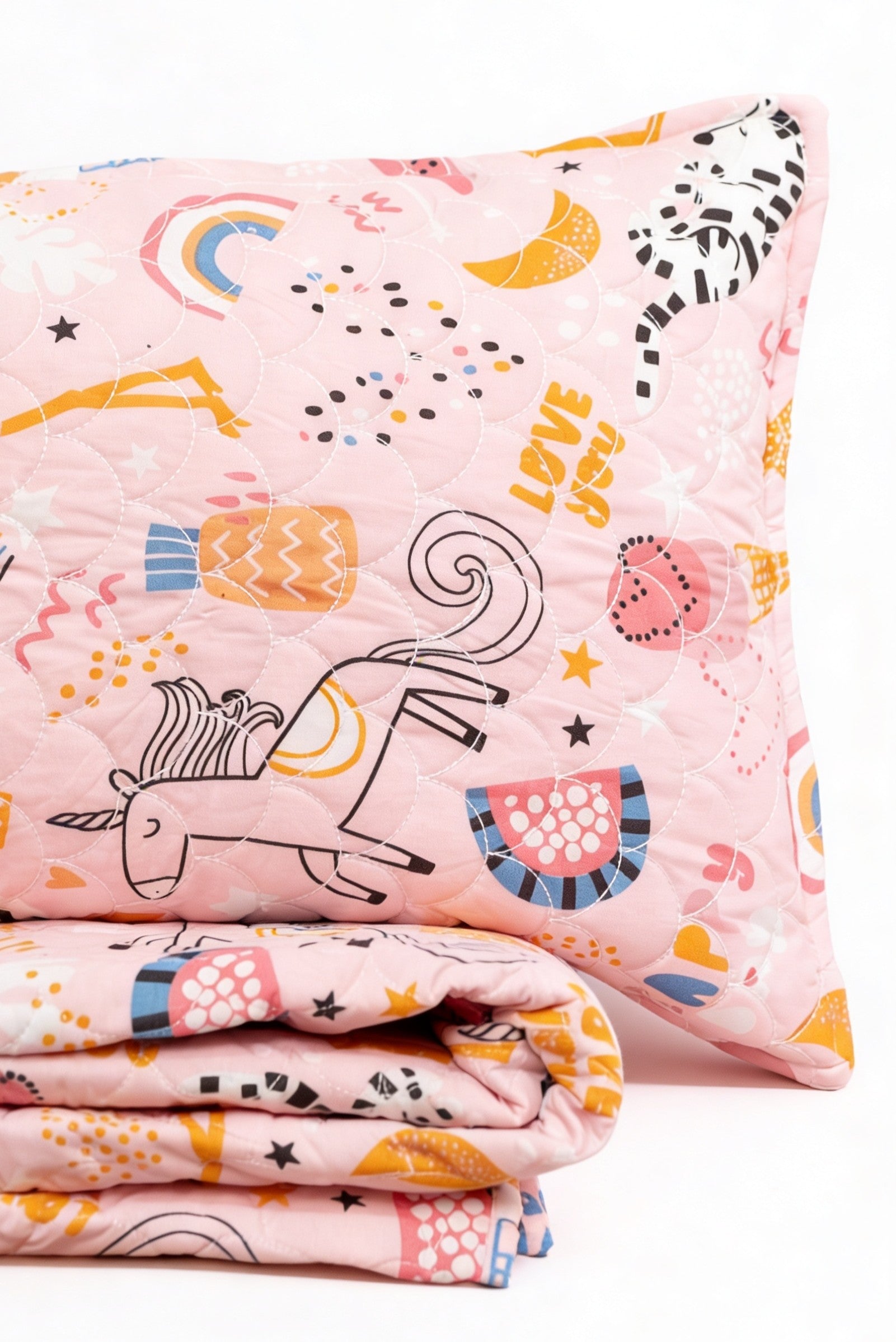 Barbie energy coverlet