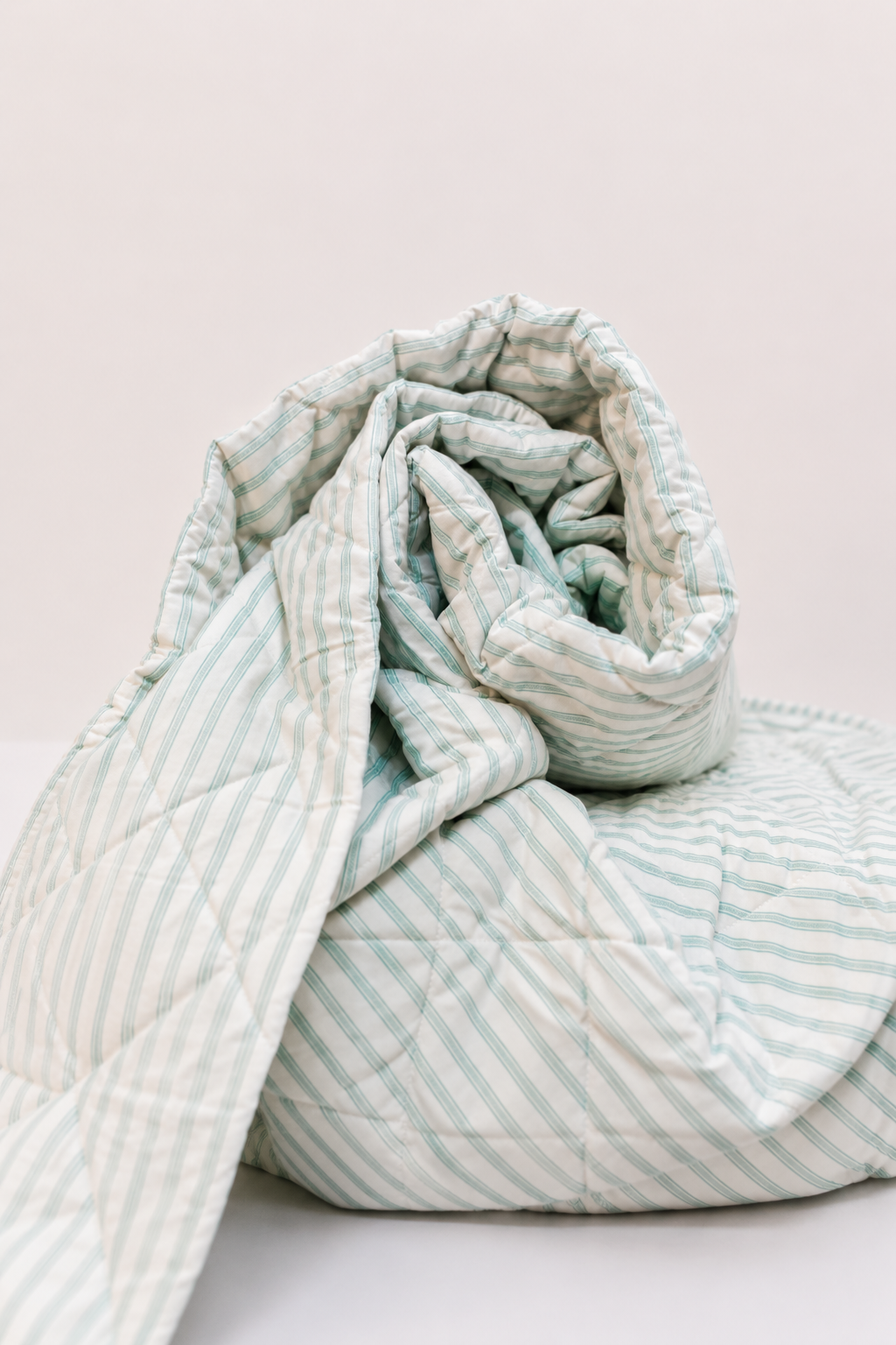Stripe coverlet