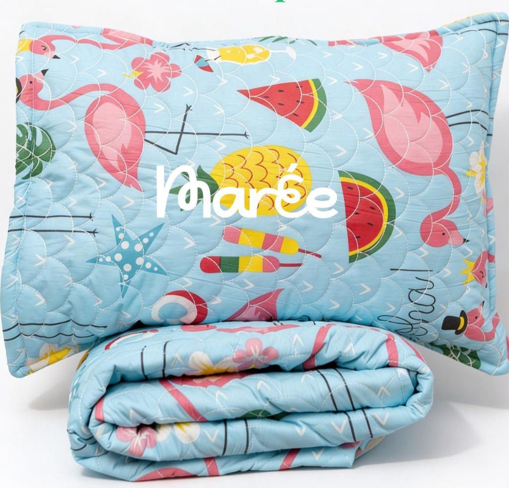 Flamingo coverlet